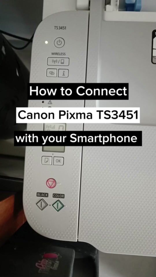 Μάθε σε 40" πως να συνδέσεις τον Canon Pixma TS3451 με το smartphone!