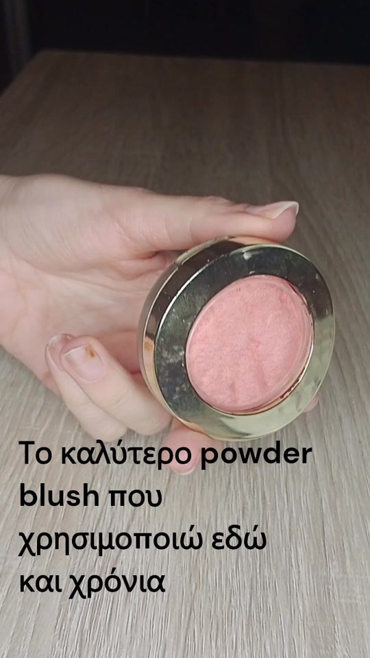 Blush for a healthy look
