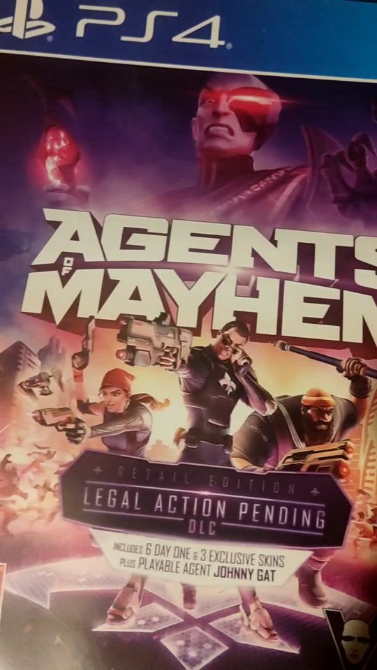 Agent Of Mayhem - PS4