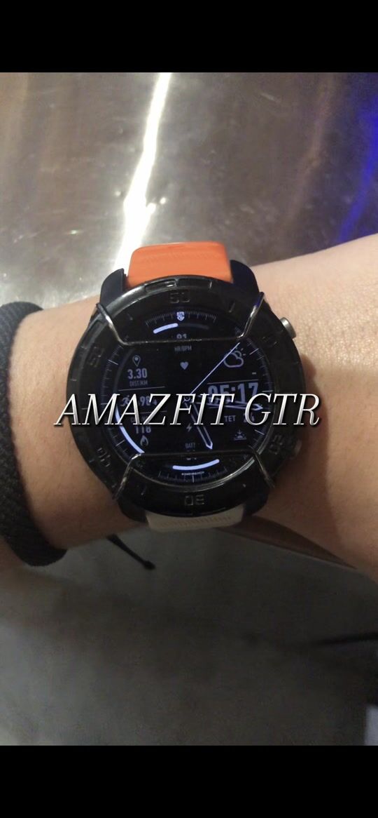 Amazfit GTR Titanium-47mm. Eine legendäre Uhr