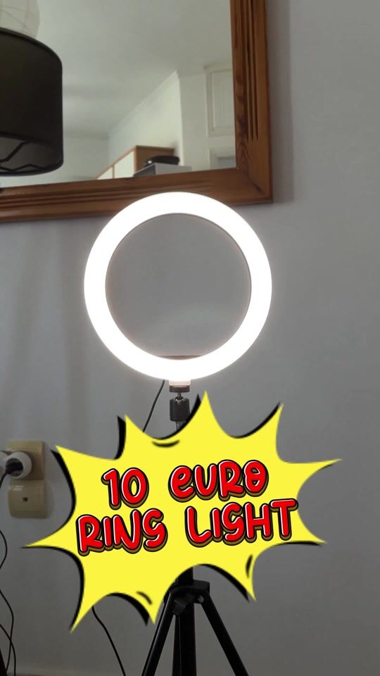 The best Ring Light for 10€