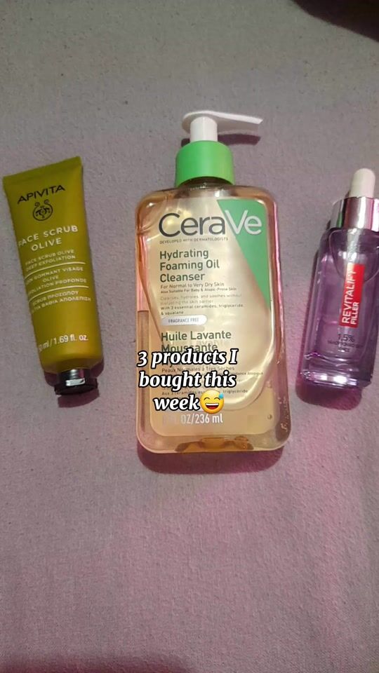 3 products I bought this week ❤️