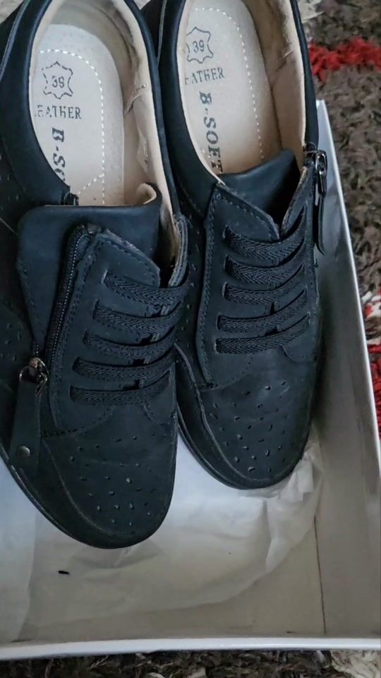 B-Soft 2222 Γυναικεία Ανατομικά Sneakers Μαύρα