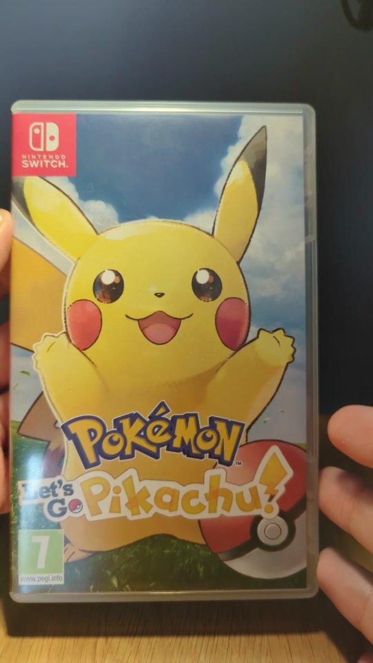 Pokemon Let's Go, Pikachu! Πως είναι το κουτί και η κασέτα!