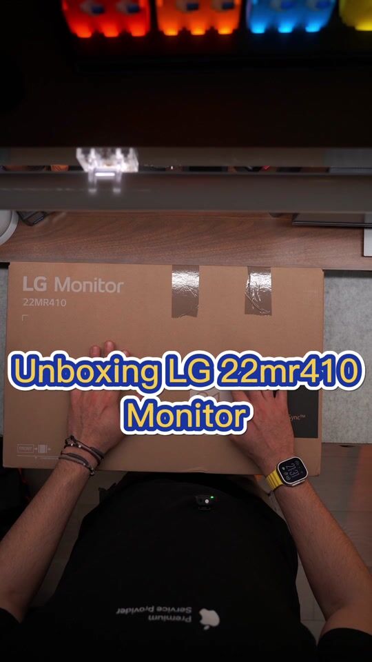 Unboxing LG 22MR410-B το πιο VFM, στα 100Hz με FreeSync