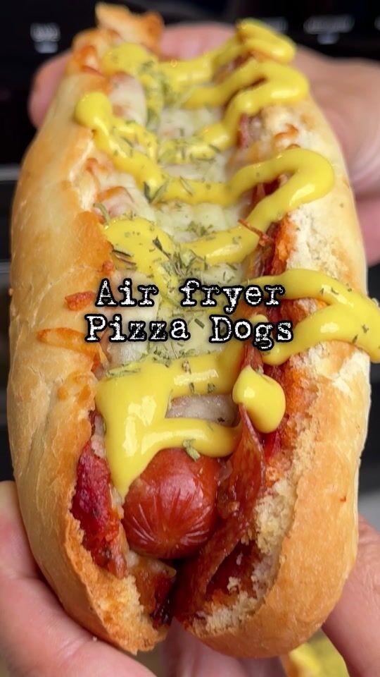 Φτιάξτε στο Air fryer Pizza Dogs και ξετρελάνετε τους πάντες 