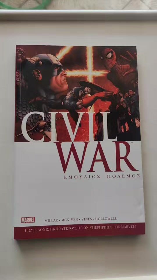 Marvel Civil War comic
