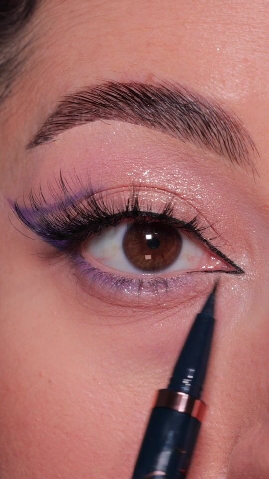 Spring makeup in shades of purple ?