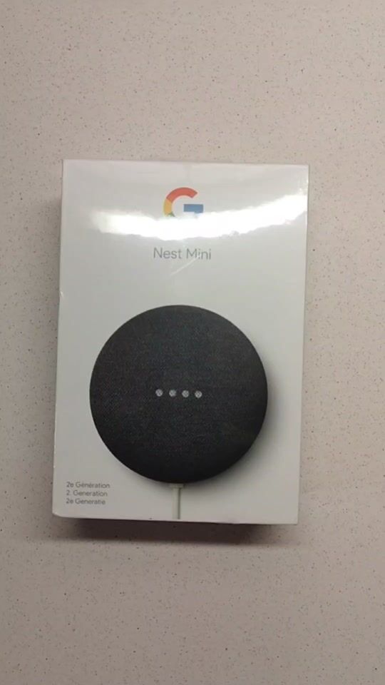 Auspacken des Google Nest Mini (2. Generation)!
