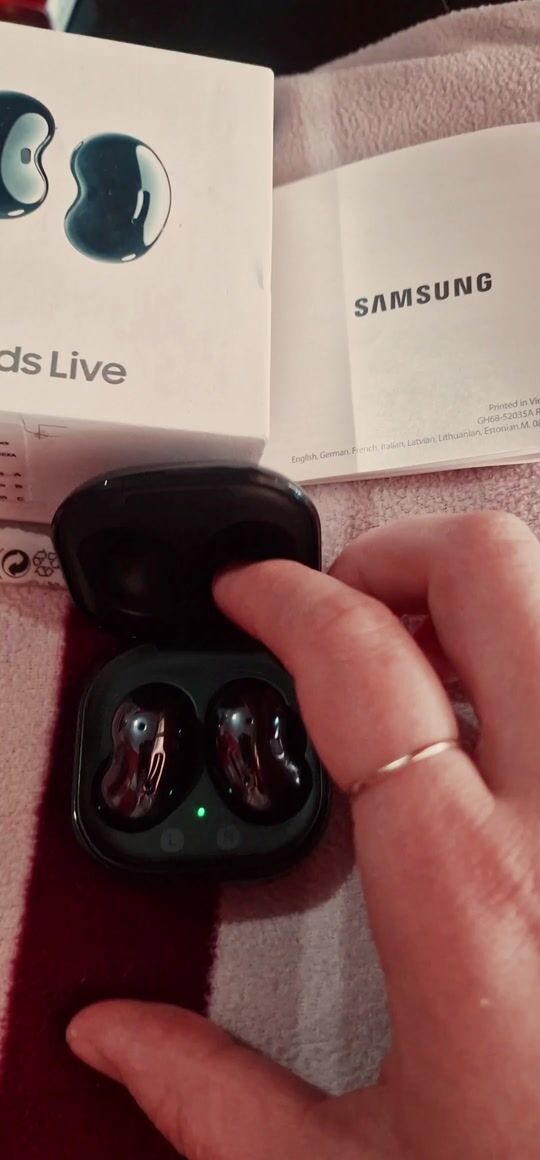 Samsung Galaxy Buds Live Bluetooth Handsfree Ακουστικά με Αντοχή στον 