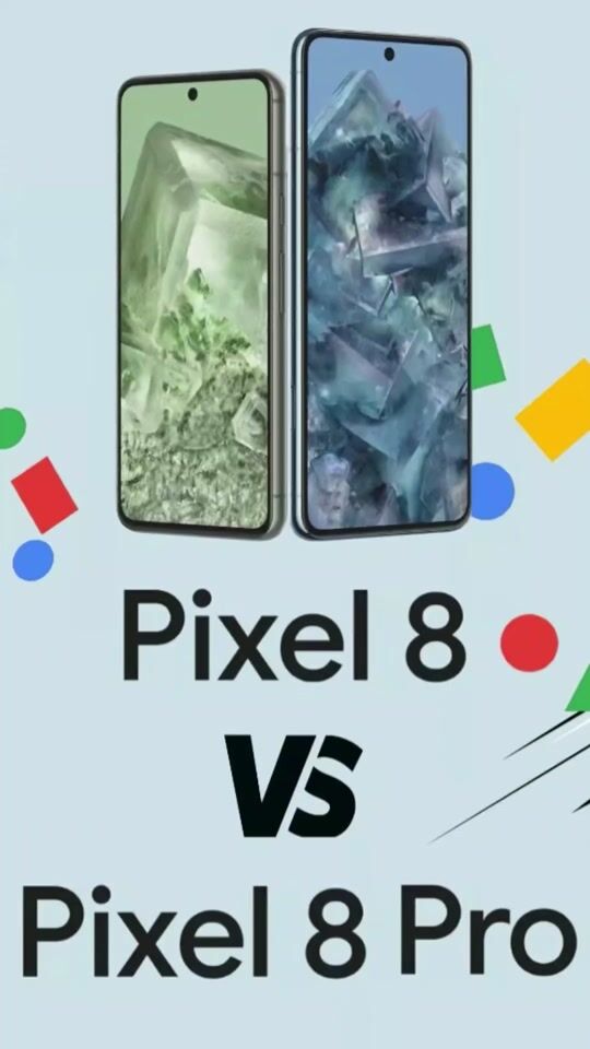 Σύγκριση Google Pixel 8 με Pixel 8 Pro