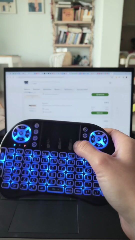 Perfect mini keyboard for TV, Projectors, laptops, etc.