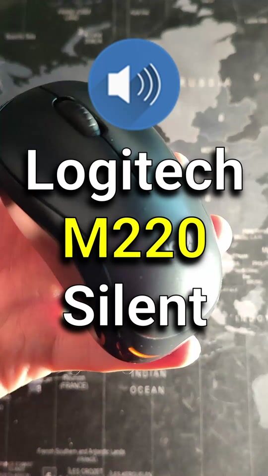 Ασύρματο ποντίκι Logitech M220 με αθόρυβα κλικ