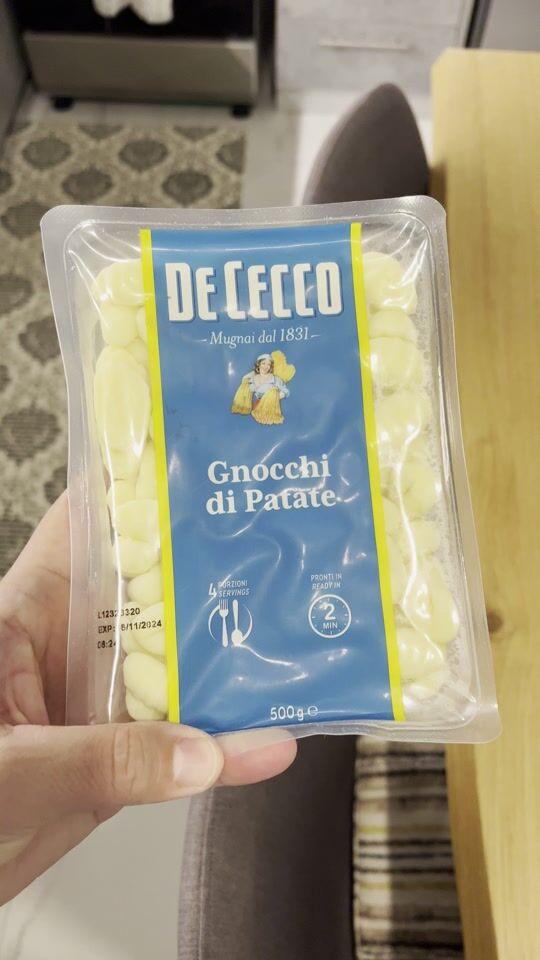 Αξιολόγηση για De Cecco Gnocchi Πατάτας 500gr 1pcs