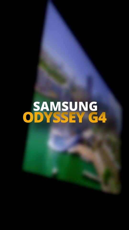 Samsung Odyssey G4 IPS Gaming Monitor | Review