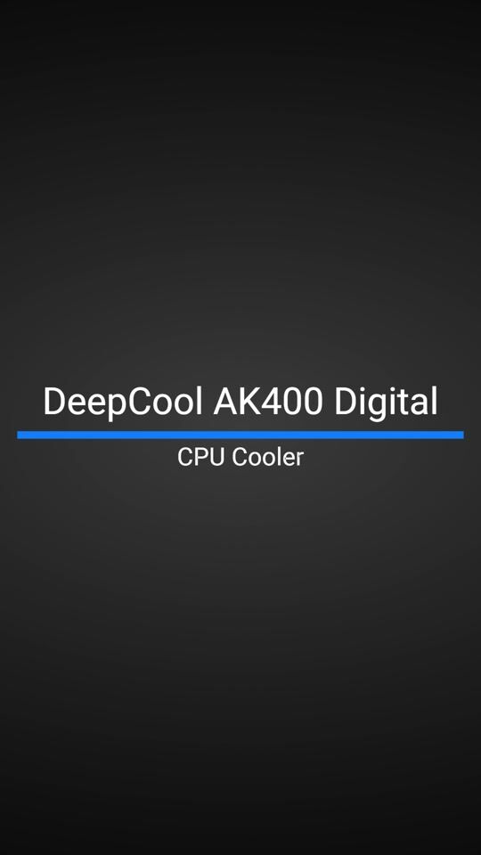 Deepcool AK400 Digital