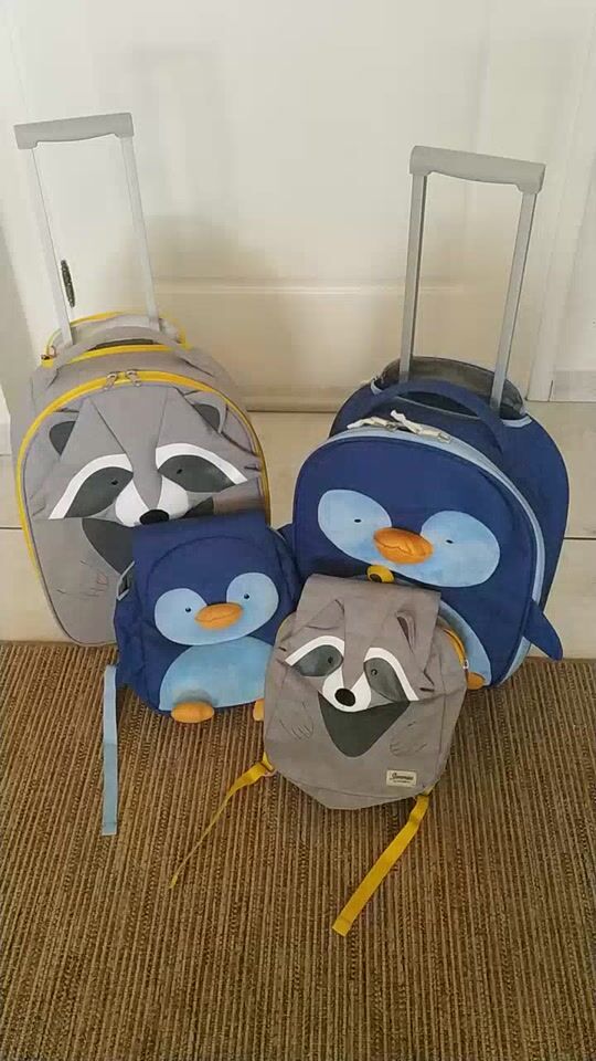 Βαλίτσα και τσάντα για τους μικρούς της αγέλης!