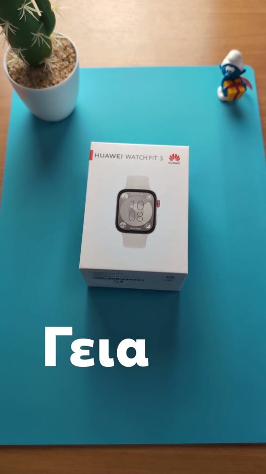 HUAWEI WATCH FIT 3 Kurze Unboxing | Sieht aus wie eine Apple Watch, aber ist es das?