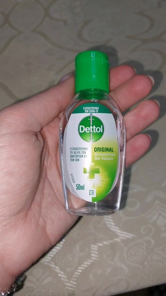 Detol Gel antiseptische Hand!