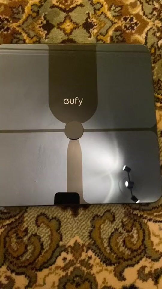 Eufy Smart Scale P2 Pro Smart Ζυγαριά με Λιπομετρητή σε Μαύρο χρώμα   