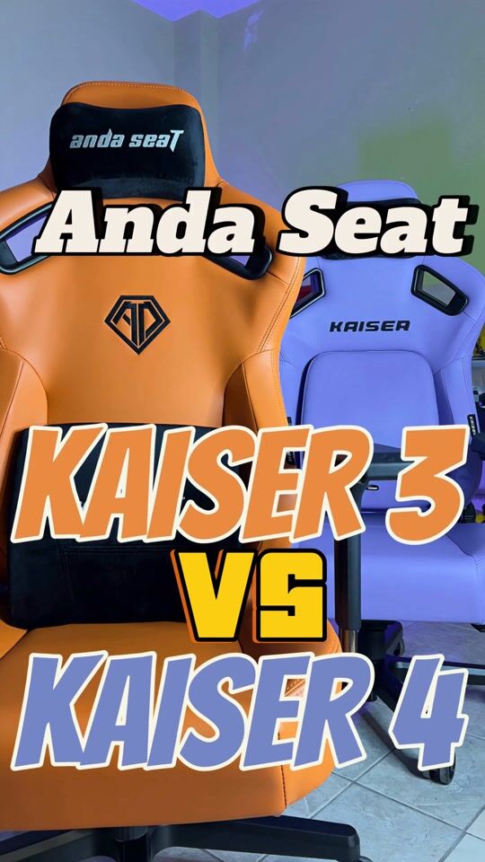 Anda seat kaiser 4 vs kaiser 3.