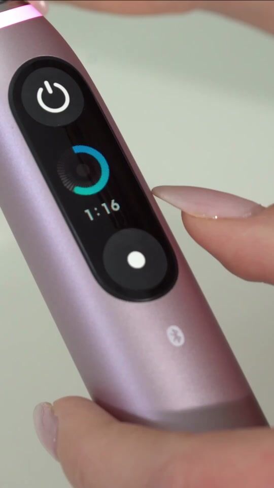 Timer on the Oralb iO 9N