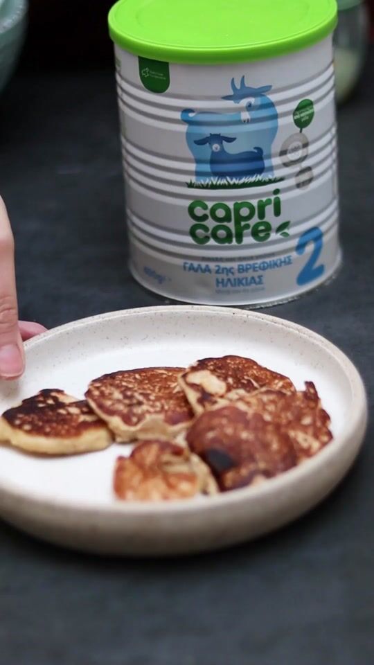 Pancakes for Babies with Infant Formula 6+