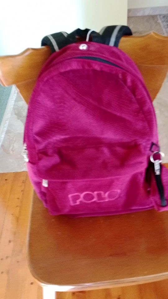 "Polo backpack for all hours"