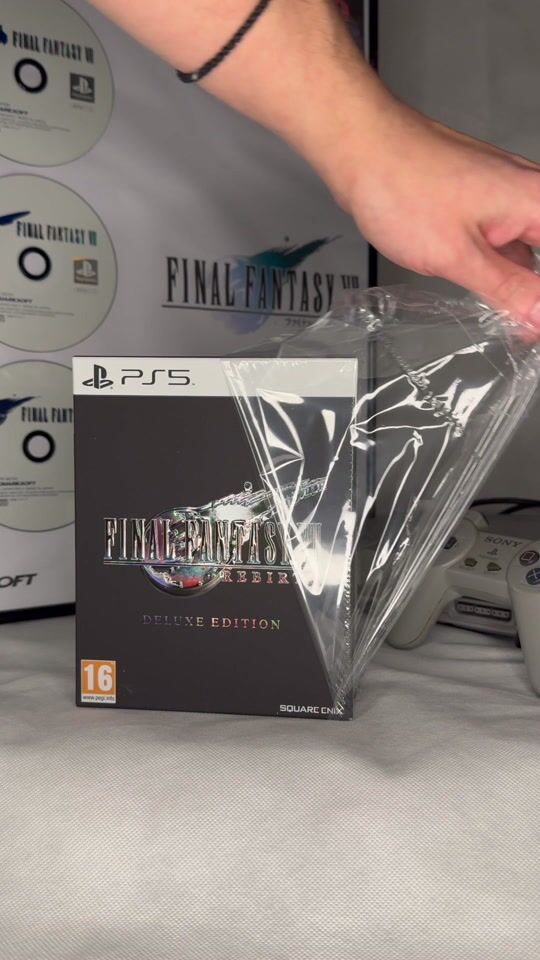 This is the deluxe edition of Final Fantasy 7 Rebirth