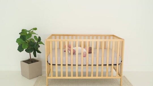 Kea Babies Baby Crib Sheets Set, Cotton Beige, 66x97cm.