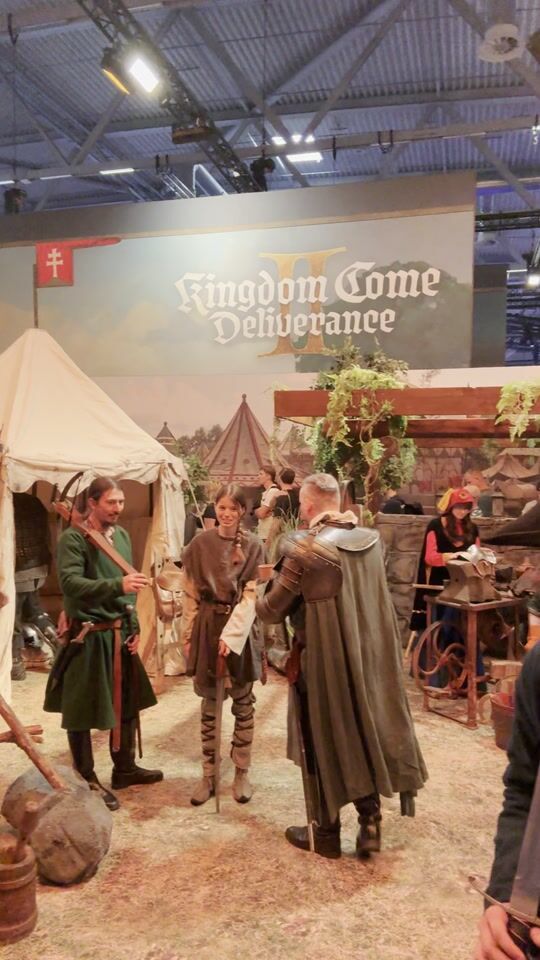 Gamescom 2024: The booth of Kingdom Come Deliverance 2