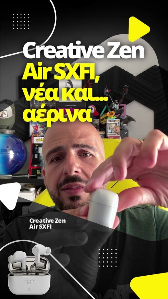 Creative Zen Air SXFI 2024, τα νέα "αέρινα" ακουστικά!