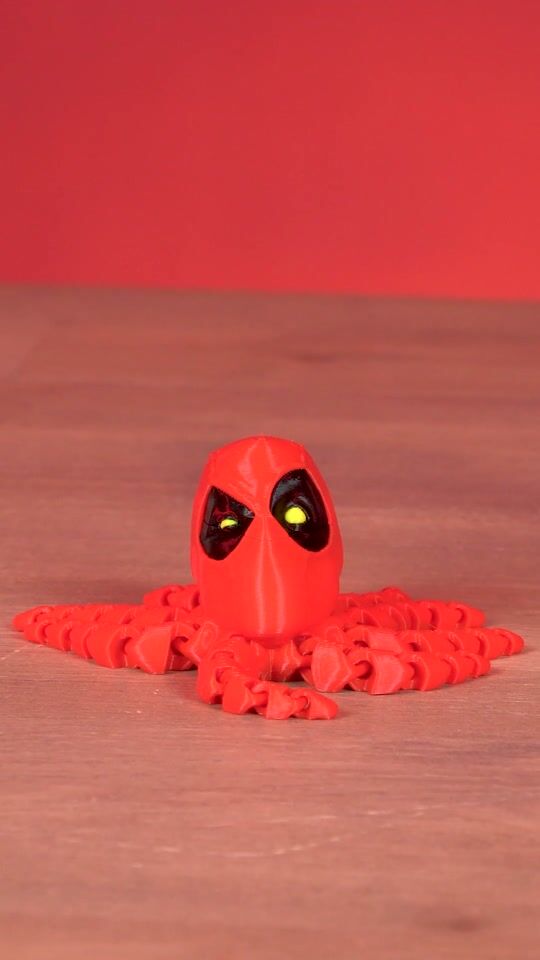 I printed a Deadpool octopus! ?