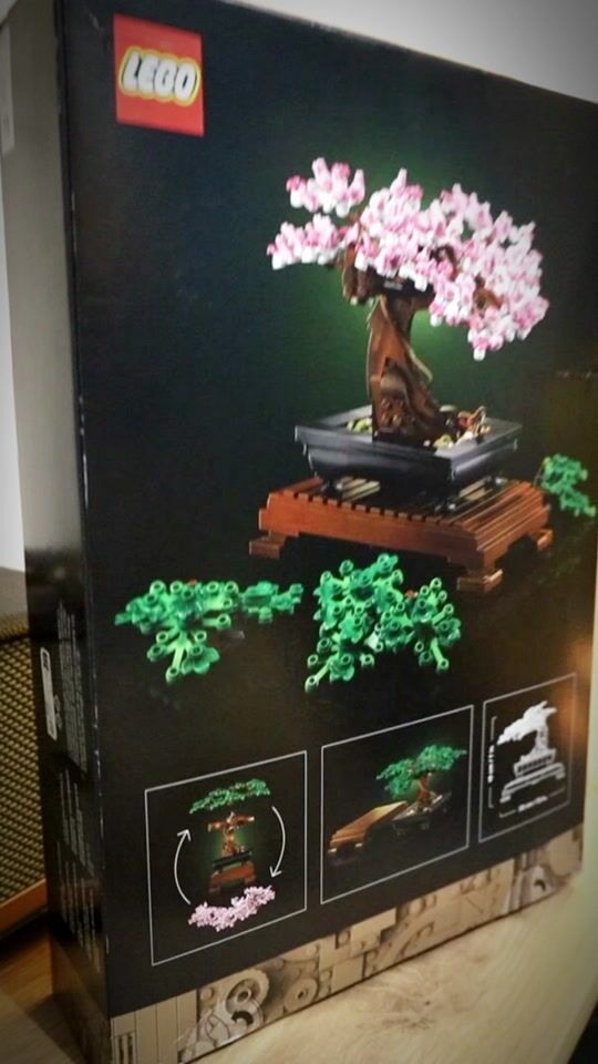 Bonsai tree LEGO Icons set 