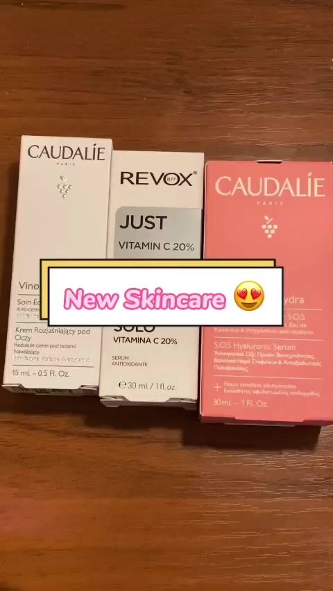 New Skincare products ? Caudalie & Revox