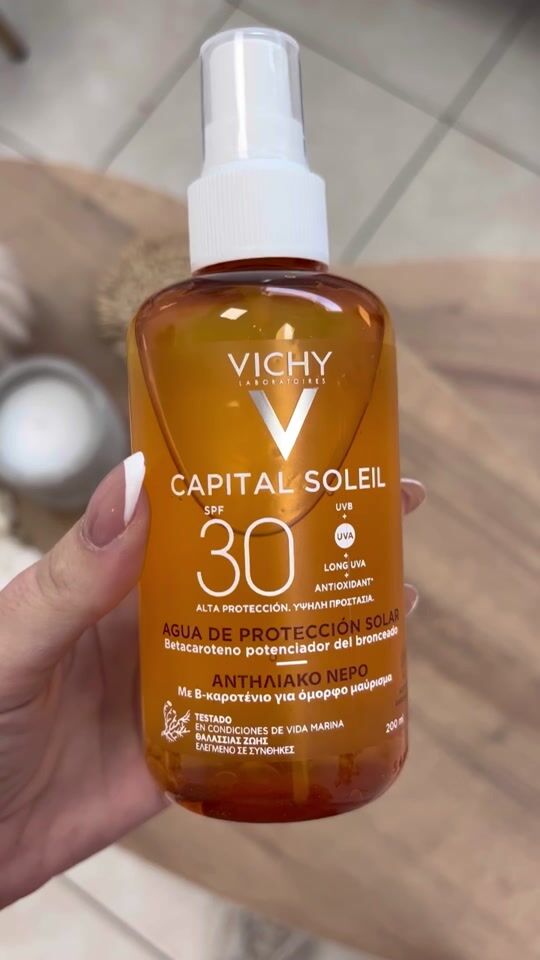 Vichy Sunscreen Water
