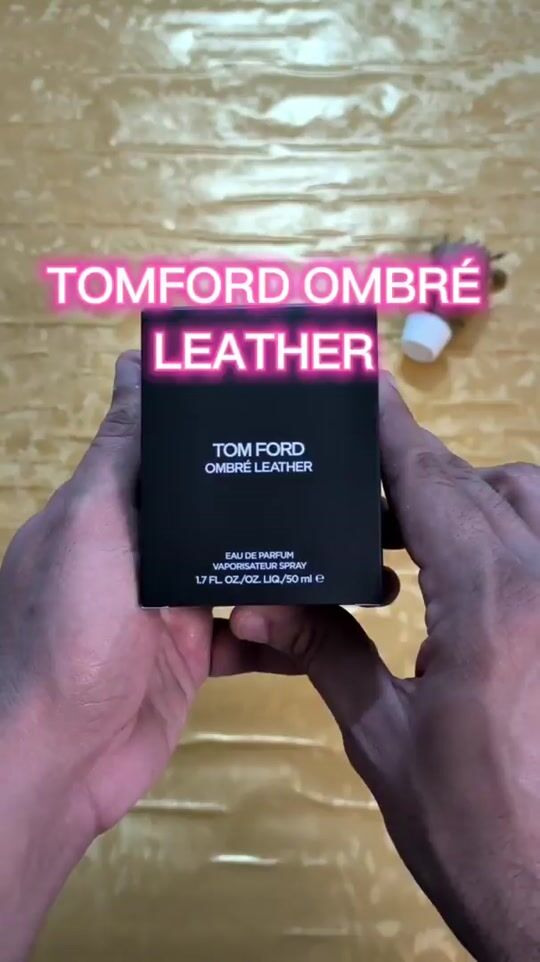 The favorite scent of all: Tom Ford Ombré Leather!