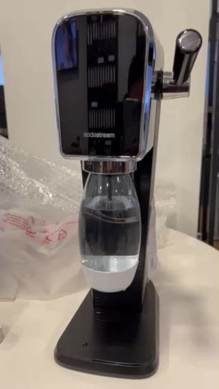 Sodastream ART - Sprudelwasser zu Hause oder im Büro herstellen