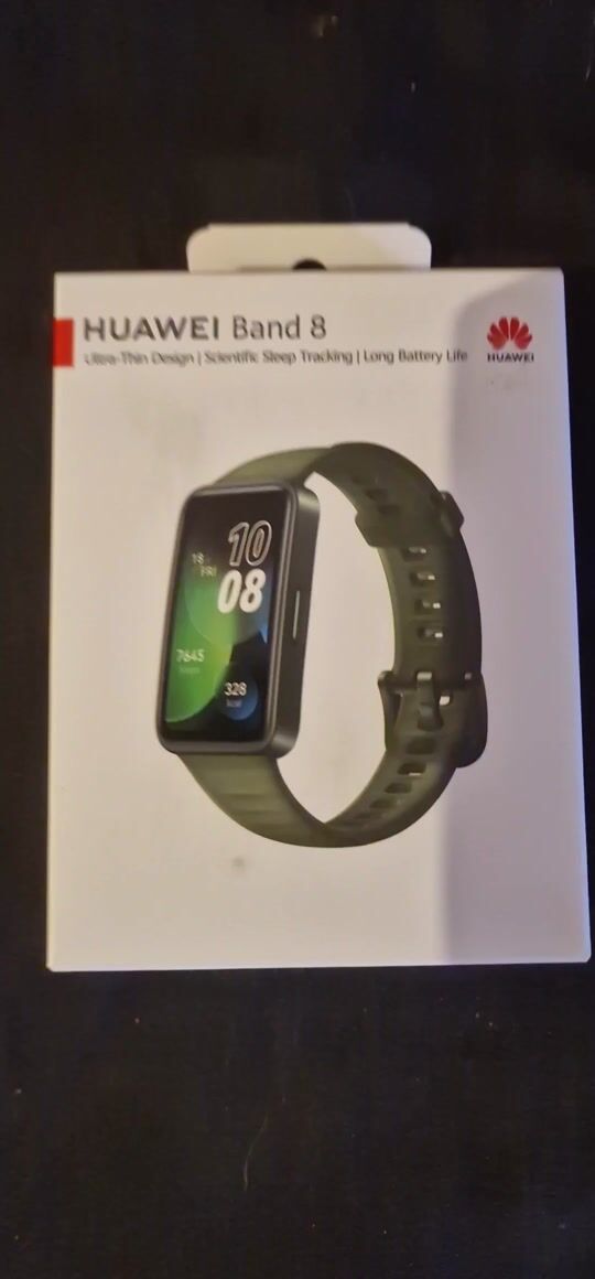 Huawei Band 8 rezistent la apă cu monitorizare a ritmului cardiac, verde smarald