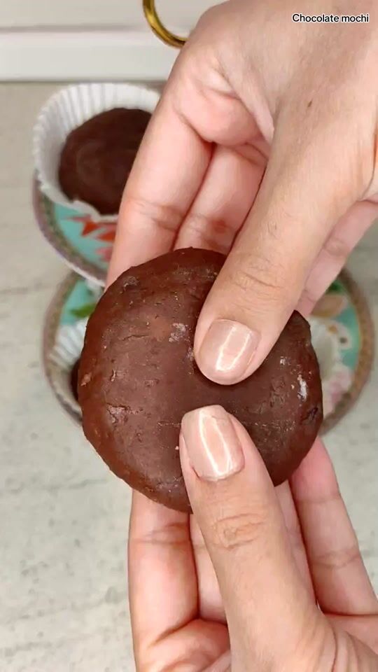 Einfaches Schokoladenmochi