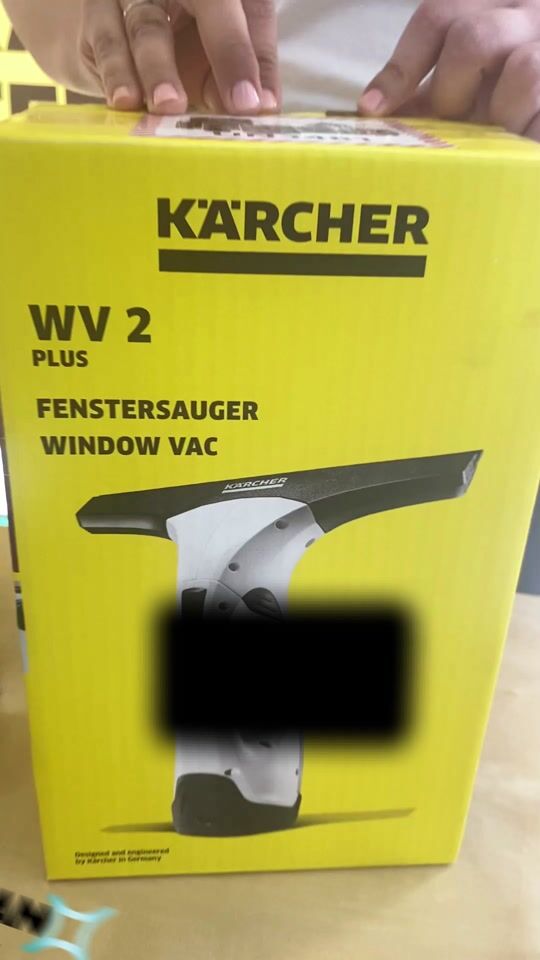 ❗️Σας κάνουμε Unboxing τον τζαμοκαθαριστή WV 2 Plus της Karcher!