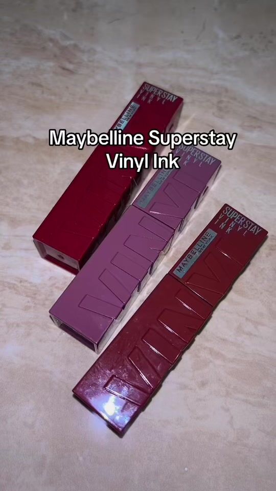 Τρία υπέροχα vinyl κραγιόν 💄