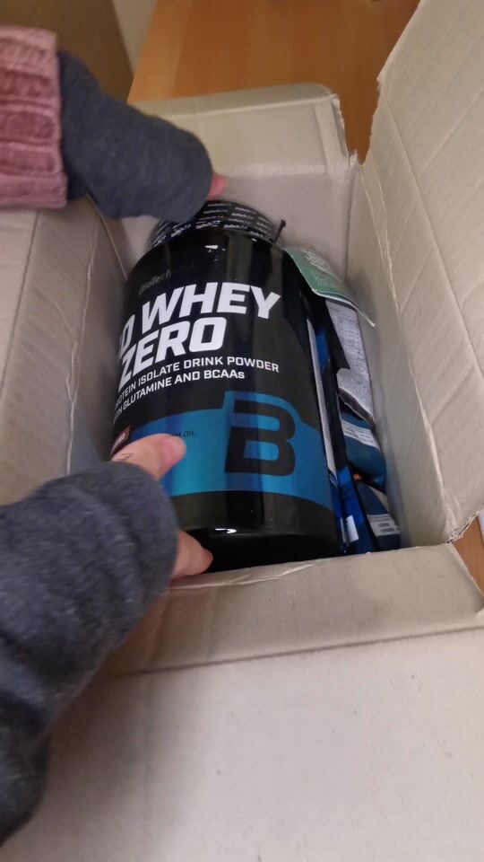 Unboxing Biotech Iso Whey protein 