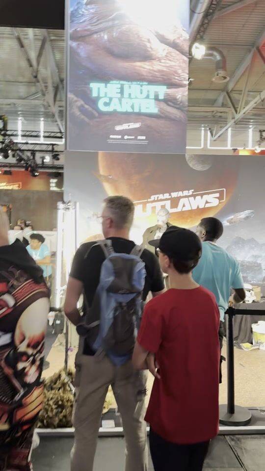 Gamescom 2024: The Star Wars Outlaws Booth