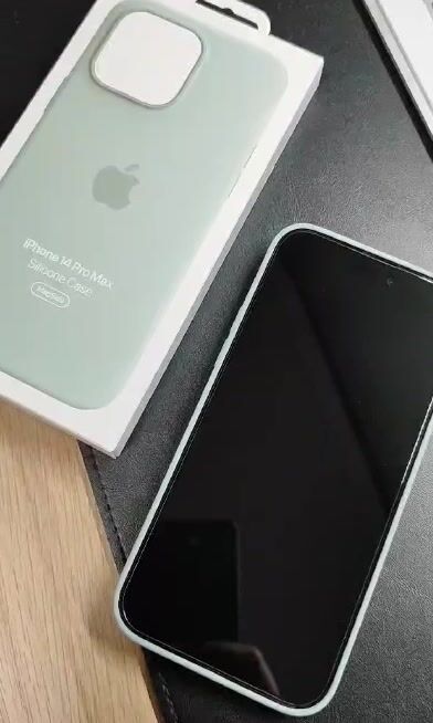 Husă Apple Silicone cu MagSafe Suculent (iPhone 14 Pro Max)