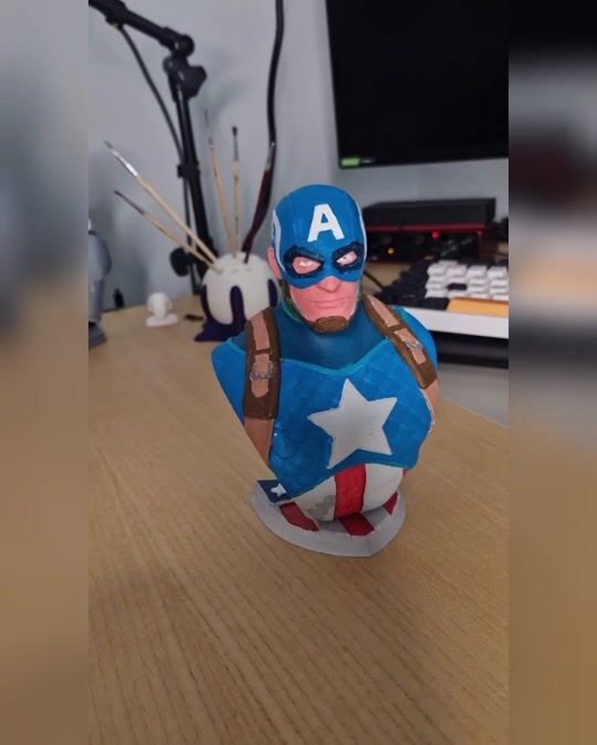 3D printing Captain America