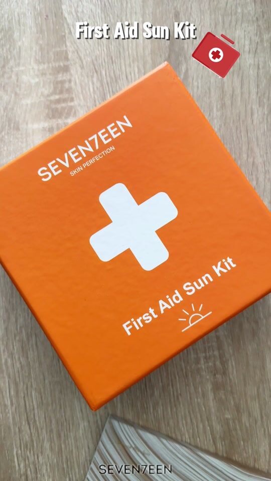 Unboxing: First Aid ⛑️ Sun Kit from SEVENTEEN!