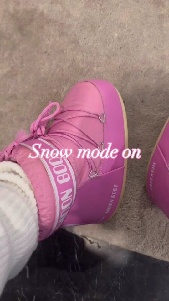 Snow mode on 🎀