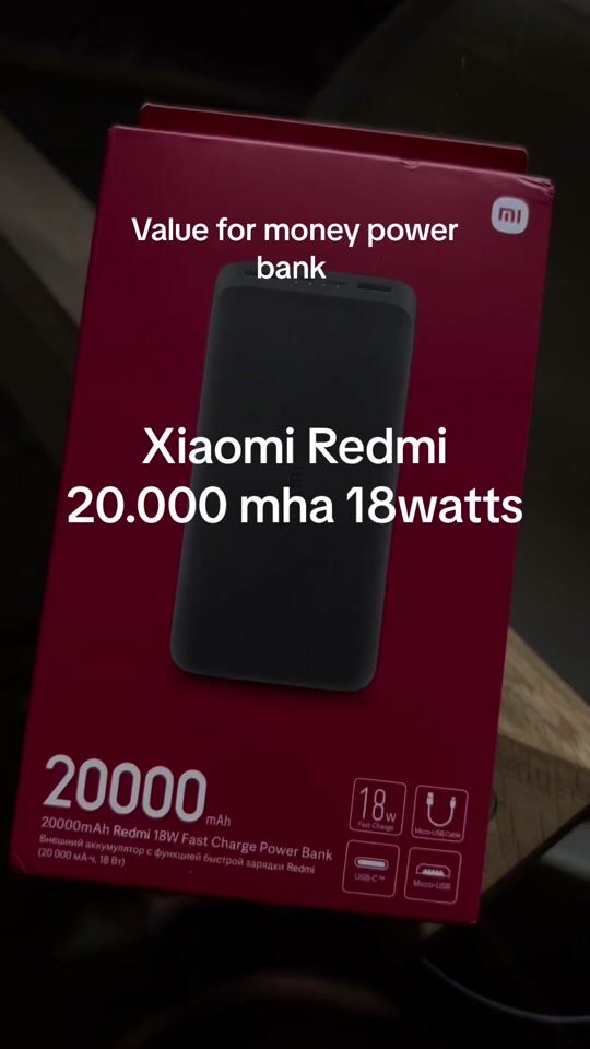 Value for money Power bank -  Xiaomi Redmi 💥