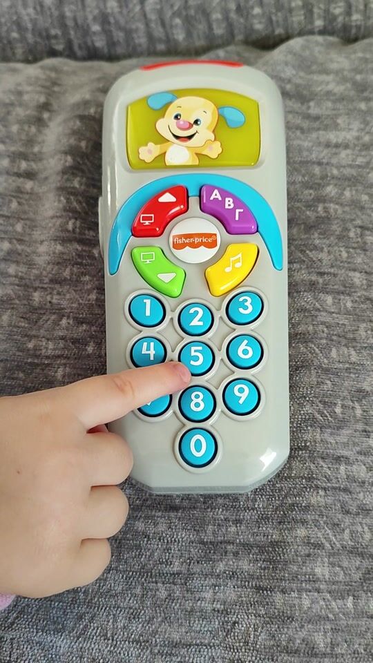 Fisher Price Educational Remote Control with Music for 6+ Months